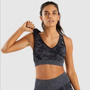 ((((SOLD))))Gymshark Camo Sports Bra